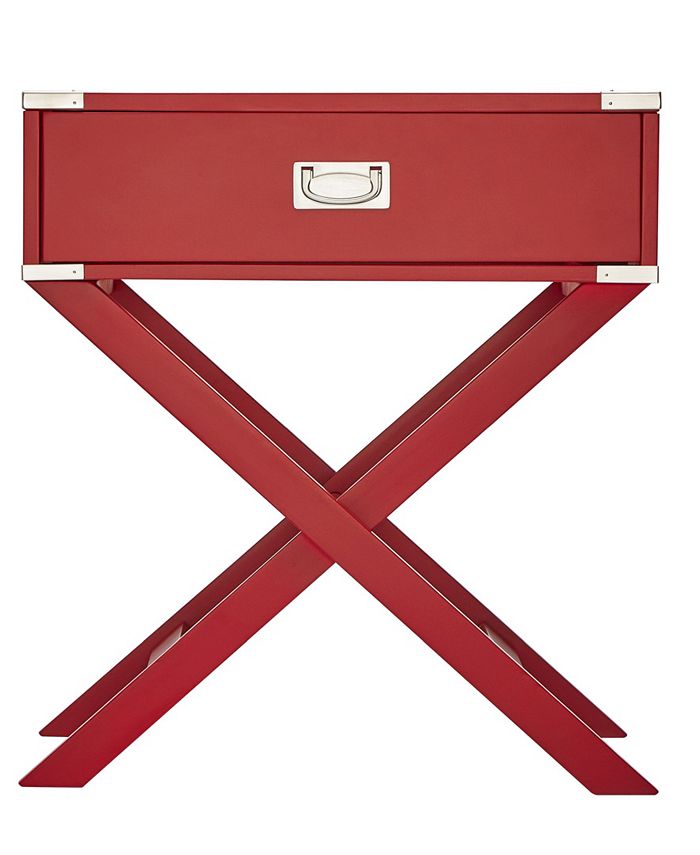 iNSPIRE Q Belfort X Base Wood Accent Campaign Table Macy's