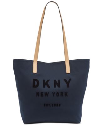 dkny canvas tote bag