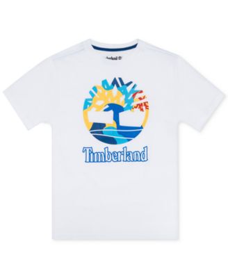 Timberland - Big Boys Newbury Logo T-Shirt