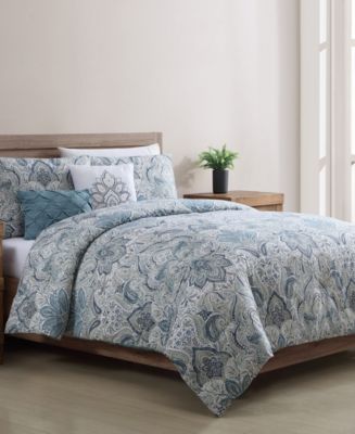 VCNY Home Claire 5 Piece Full/Queen Comforter Set - Macy's