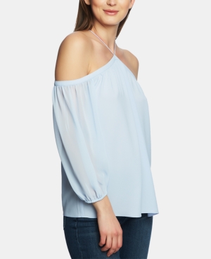 1.STATE OFF-THE-SHOULDER SOLID TOP
