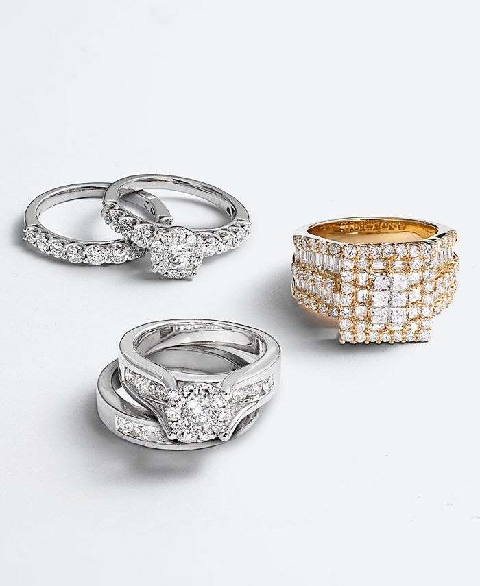 Macy s Diamond Ring 3 ct. t.w. in 14k Gold or White Gold Macy s