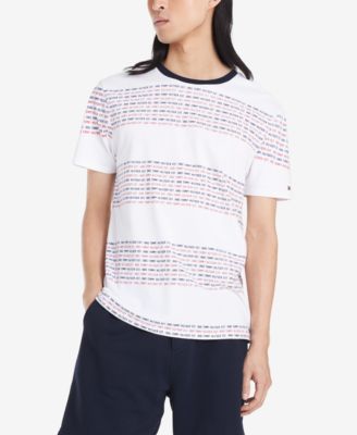 Tommy Hilfiger - Men's Slander Stripe Logo Graphic T-Shirt