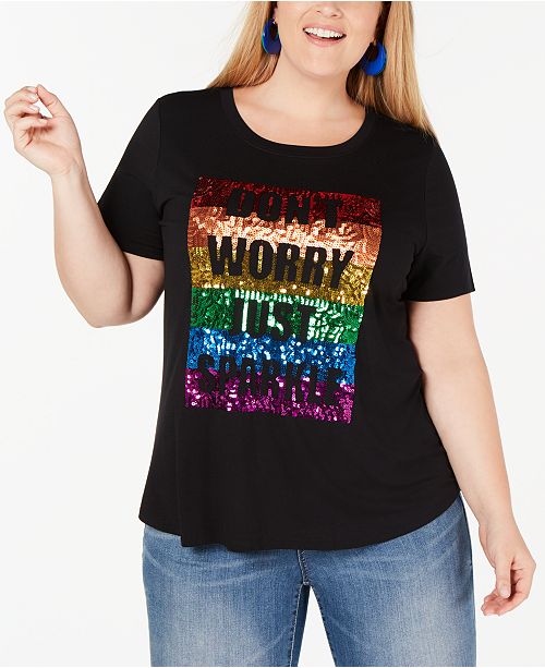 Inc International Concepts Inc Plus Size Just Sparkle Pride