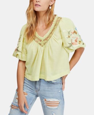 macys free people tops