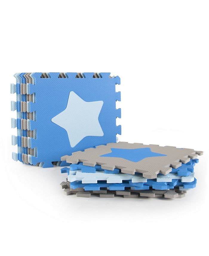 Tadpoles 16 Piece Foam Play Mat Set, Stars Macy's