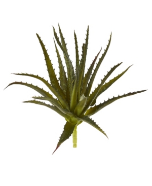 Nearly Natural 10" Aloe Pick Artificial Plant (set Of 6) In Green