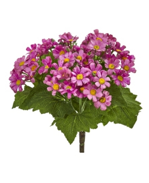 Nearly Natural Daisy Bush Artificial Flower (set Of 6) In Mauve