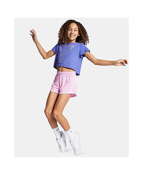 Nike Big Girls Sportswear Cotton Shorts Reviews Shorts Kids
