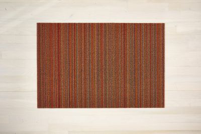 Skinny Stripe Utility Floor Mat, 24" x 36"