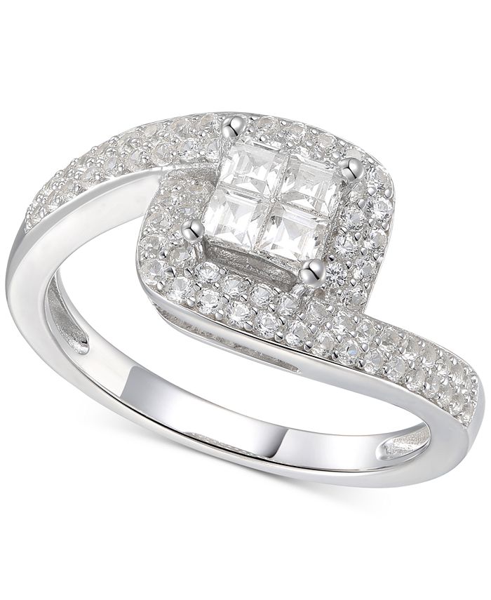 Cz best sale rings macys
