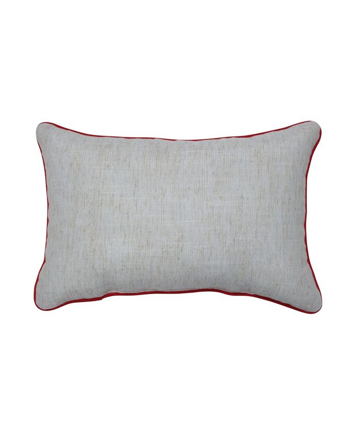 Pillow Perfect Christmas Cardinal Lumbar Pillow Macy's