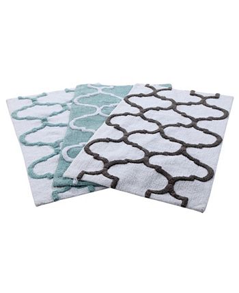  Saffron Fabs Bath Rug 100% Soft Cotton, Size 50x30 Inch, Latex  Spray Non-Skid Backing, Solid Arctic Blue Color, Textured Border, Hand  Tufted, Heavy 190 GSF Weight, Machine Washable : Home 