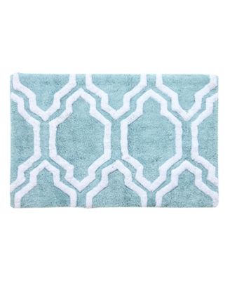 Quatrefoil Non-Skid Cotton 2-Pc. Bath Rug Set