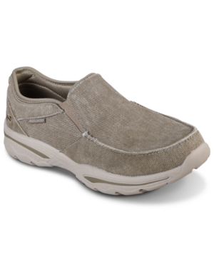 image of Skechers Men-s Relaxed Fit: Creston - Moseco Slip-On Casual Sneakers from Finish Line