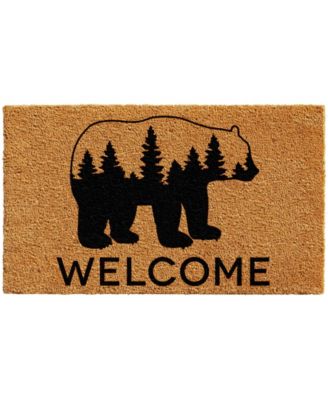 Home & More - Bear Country 24" x 36" Coir/Vinyl Doormat
