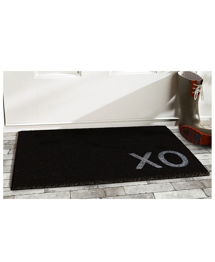 Home & More - XO 17" x 29" Coir/Vinyl Doormat