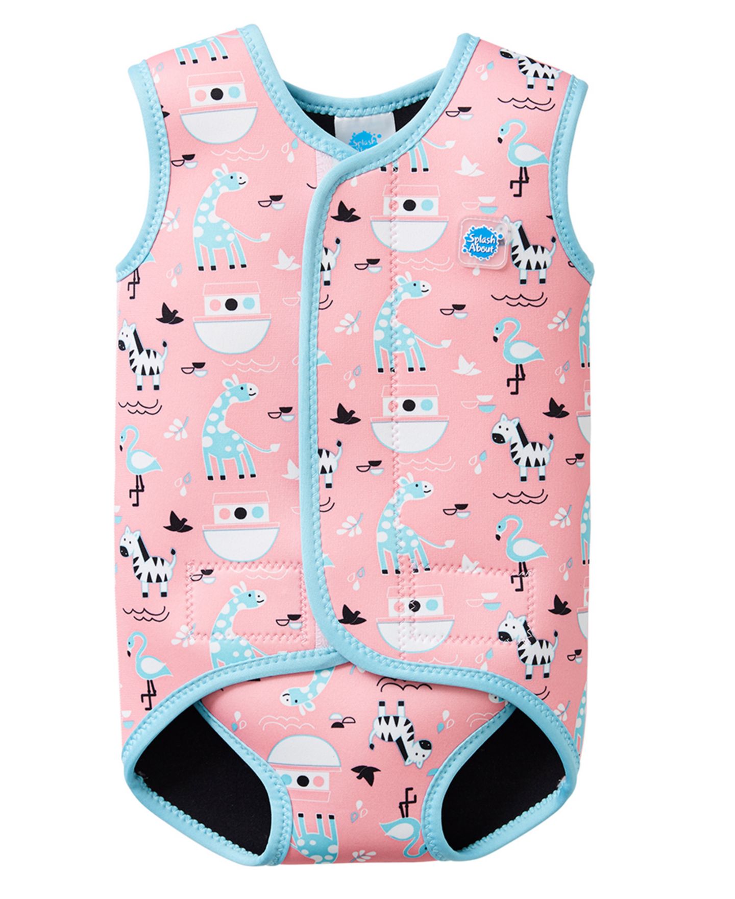 Splash About Baby Wrap Neoprene Wetsuit, цвет: Розовый, вариант 1 — фото 1