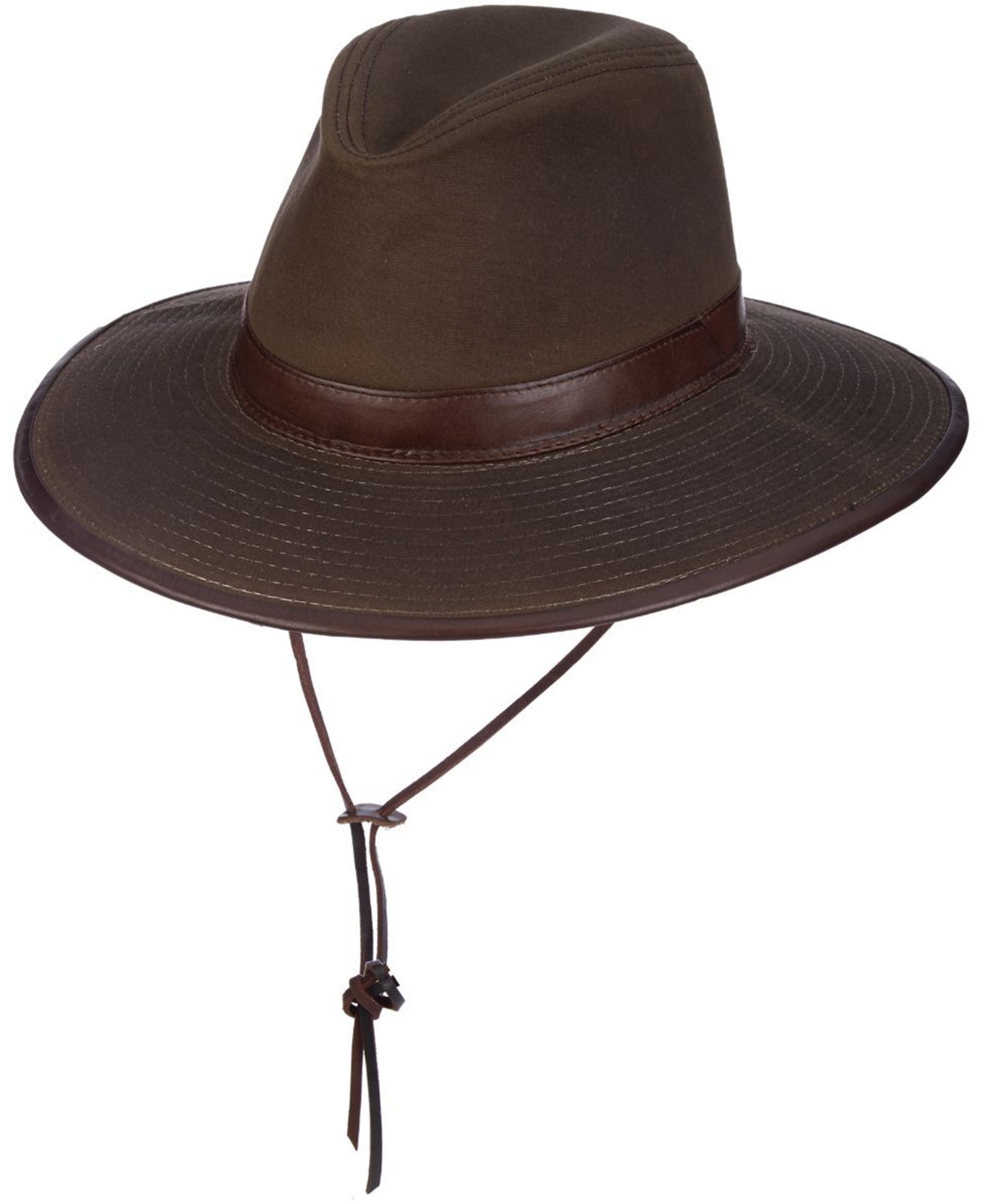 UPC 016698055659 product image for Men's Oil Cloth Safari Hat | upcitemdb.com
