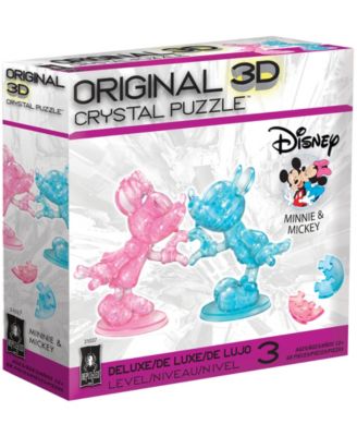 3D Crystal Puzzle-Disney Minnie Mickey - 68 Pcs