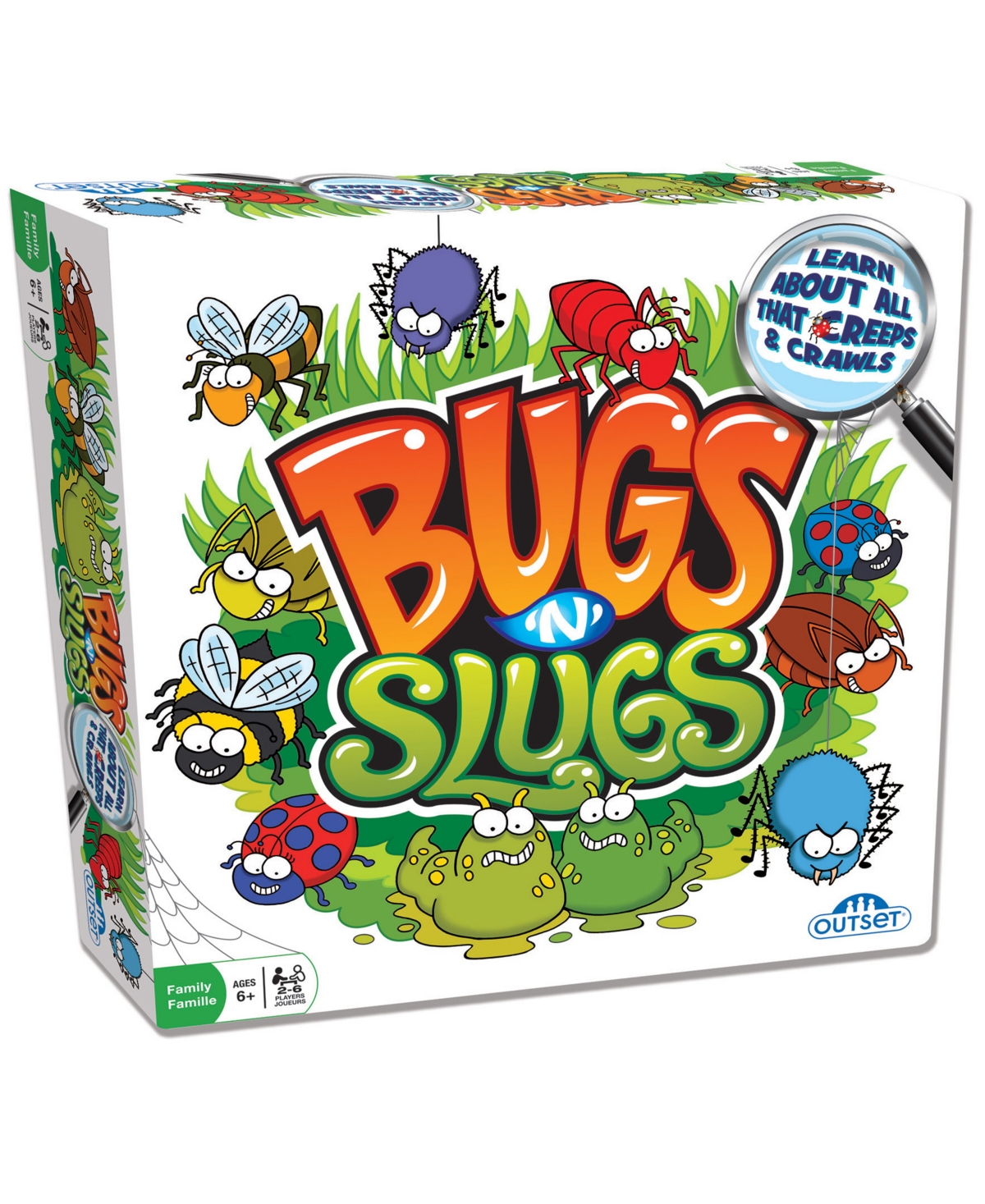 Outset Media Kids' Bugs 'n' Slugs Board Game In Multi