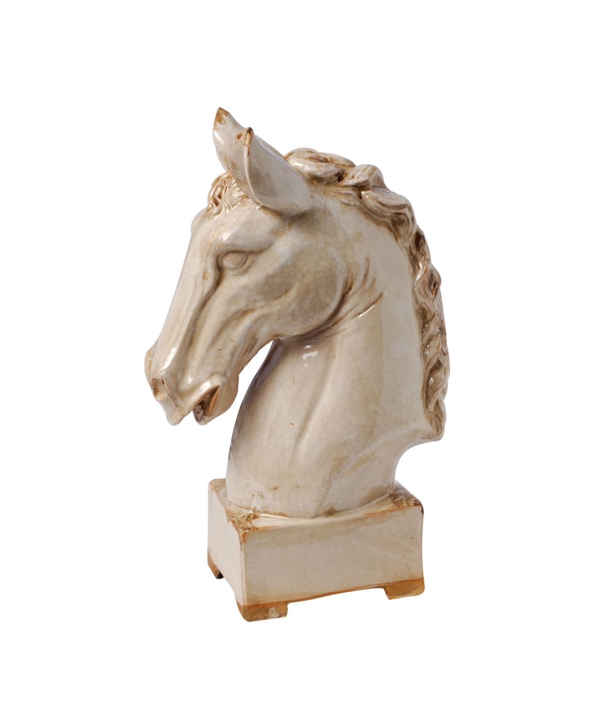 Ab Home 16" Horse Statue In White