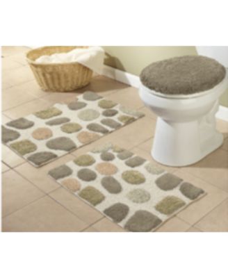 toilet mat set