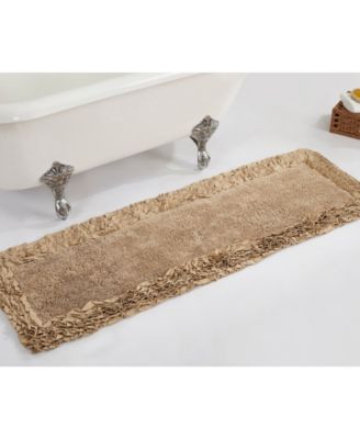 Ruffle Bath Runner, 20" x 60"