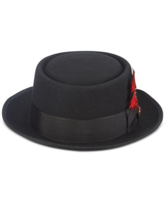 Scala Men's Wool Pork Pie Hat - Macy's