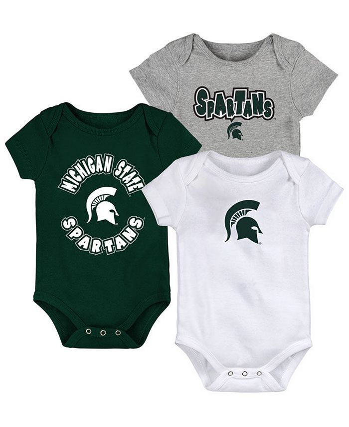 Outerstuff Baby Michigan State Spartans Everyday Fan 3 Piece Creeper ...