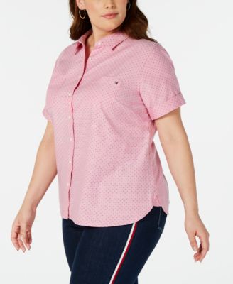 tommy hilfiger women's plus size shirts