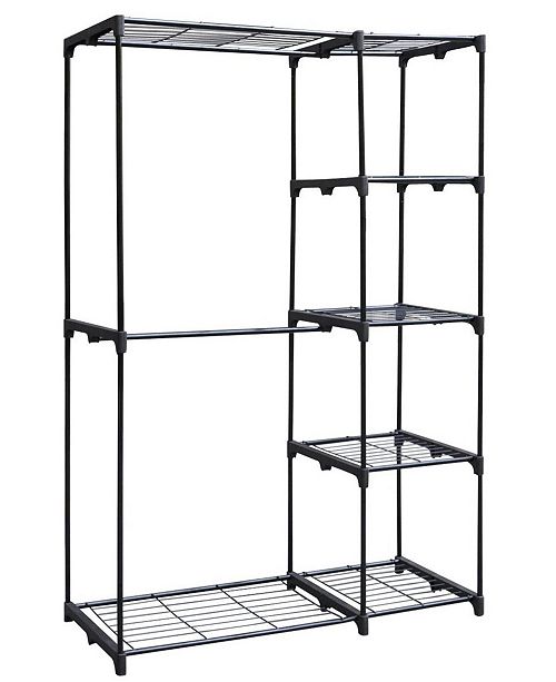 Whitmor Deluxe Double Rod Closet Reviews Cleaning Organization Home Macy S