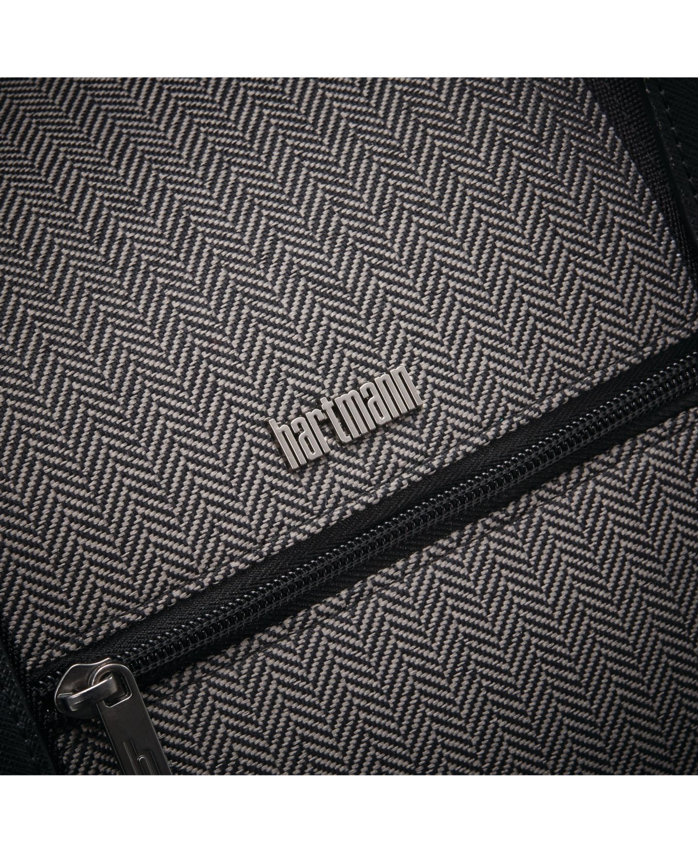 Сумка Hartmann Herringbone DLX 19" Duffel, цвет: Чёрный — фото 4