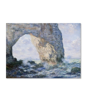 Trademark Global Monet 'the Manneporte' Canvas Art In Multi