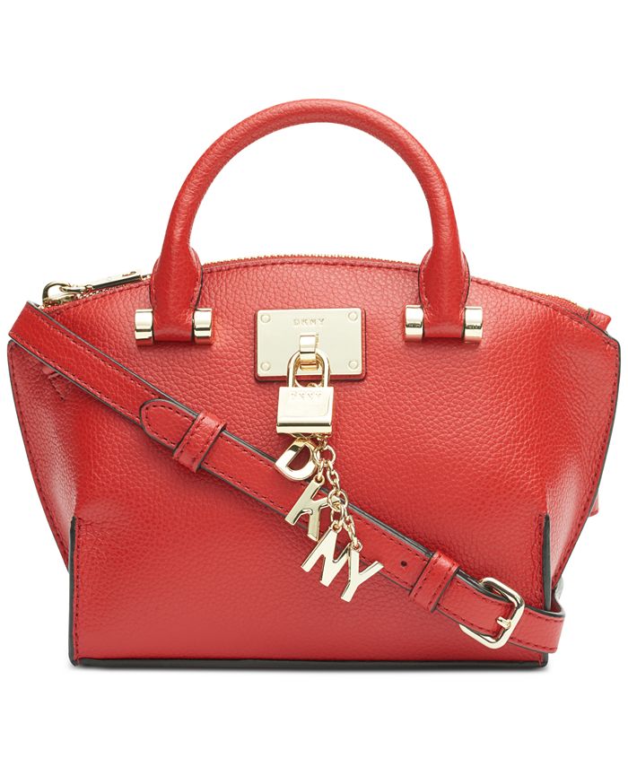 Elissa mini pebbled leather satchel sales