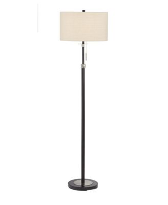 antique nickel floor lamp