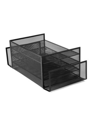 Mind Reader Desk Organizer With 2 Side Storage Compartments - Macy's