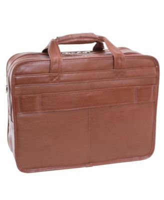 West Town 15" Fly-Through Checkpoint-Friendly Patented Detachable -Wheeled Laptop Briefcase