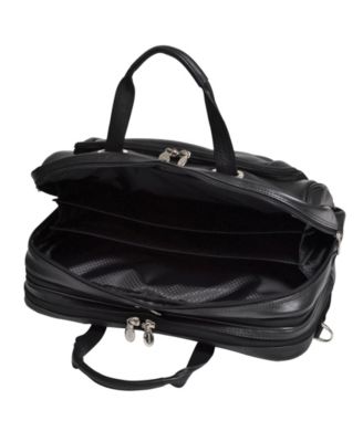West Loop Expandable Double Compartment Briefcase