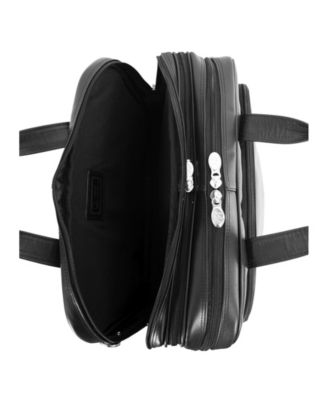 Pearson Expandable Double Compartment Laptop Briefcase