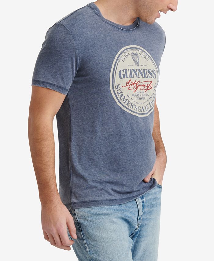 Lucky Brand Men's Guinness Circle Graphic T-Shirt - Macy's