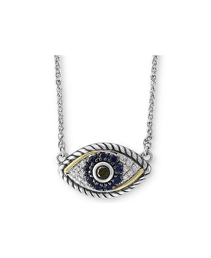 EFFY Collection EFFY Sapphire 1 6 ct. t.w. Diamond 1 8 ct
