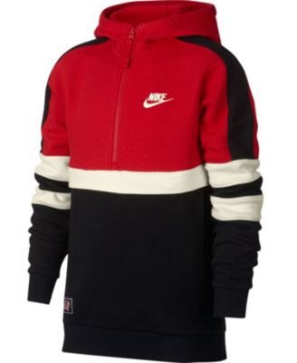 boys nike hooded sweatshirt