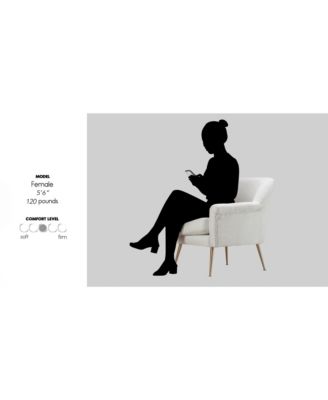 Elle D&eacute;cor Ophelia Lounge Chair