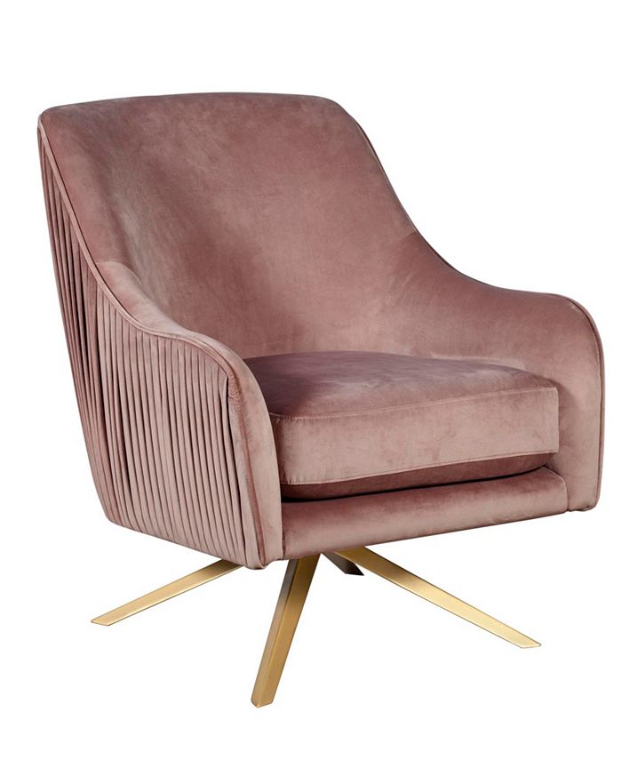 Elle Decor Elle Décor Jolie Swivel Lounge Chair, Quick Ship Macy's