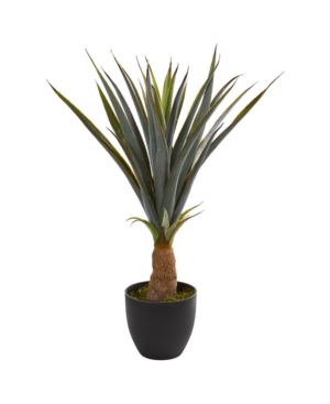 Nearly Natural 30" Agave Artificial Plant In Green