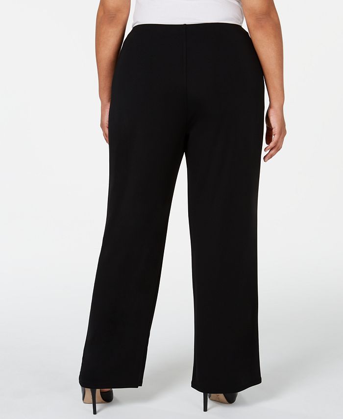 Alfani Plus Size Pull-On Pants, Created for Macy's - Macy's