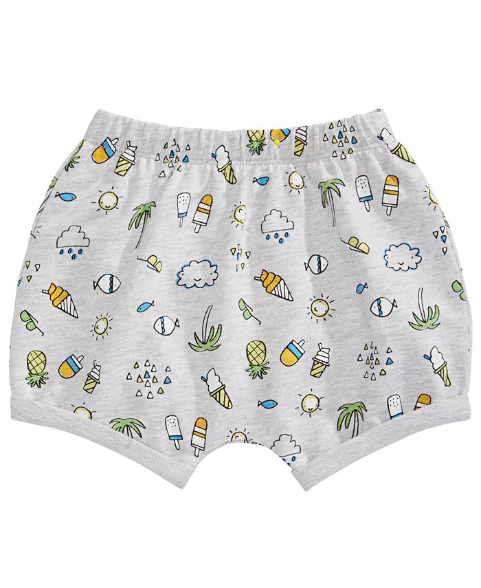 First Impressions Baby Boys or Girls Tropical Fun Bloomer Shorts ...
