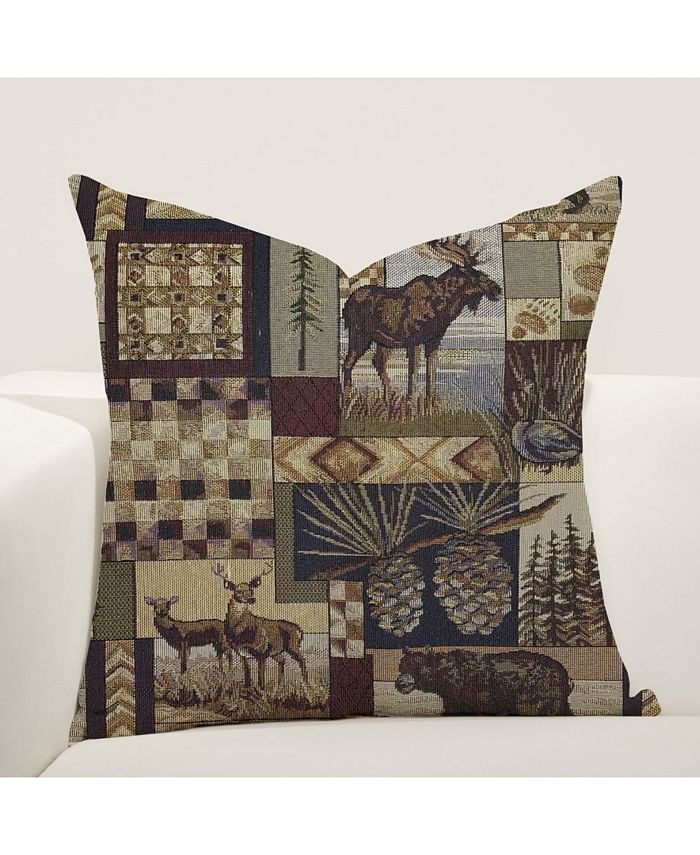 Siscovers Peters Cabin Decorative Pillow, 20" x 20" Macy's