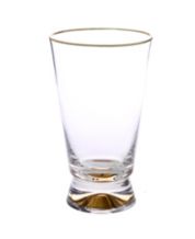 Oake Stackable Water Glasses, Set of 4, Created for Macy's - Amber